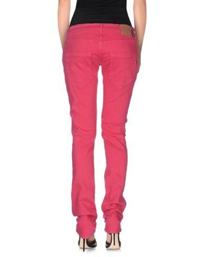 Shop Dondup Jeans In Fuchsia