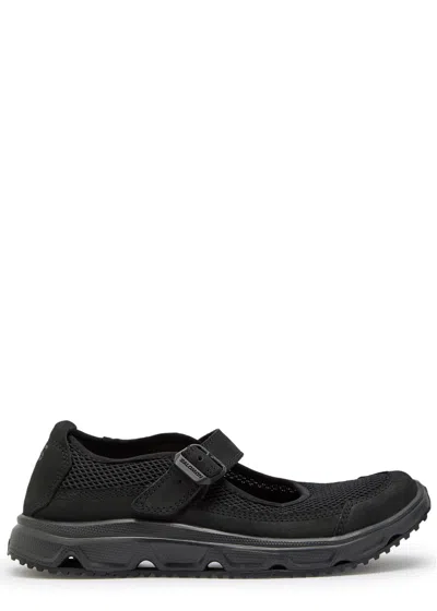 Salomon Rx Marie-jeanne Rubber-trimmed Mesh Sandals In Black
