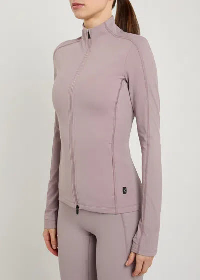 On Studio Stretch-nyl Jacket In Pink