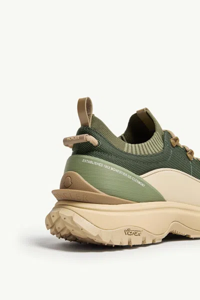 Moncler Trailgrip Lite 3 Low Top Sneaker In Green