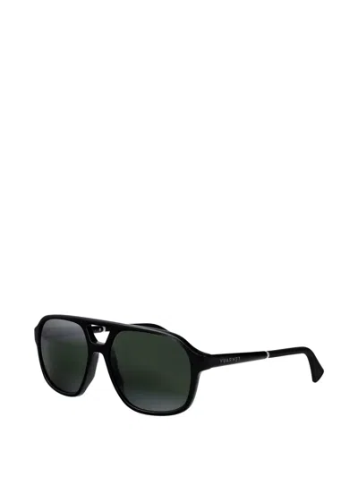 Vuarnet Pilot-frame Sunglasses In Black