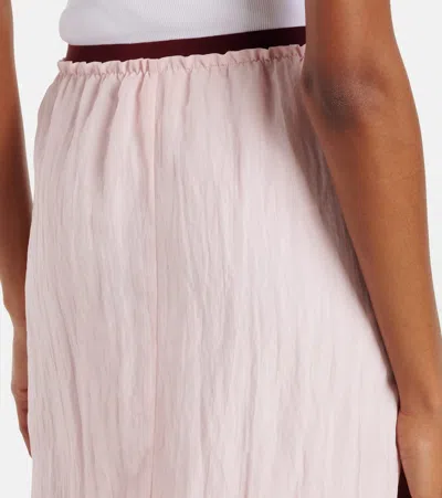 Plan C Sequined Miniskirt In Pink