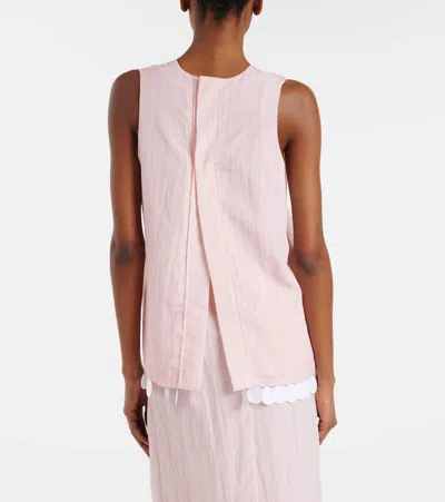 Plan C Sequined Top In Pink