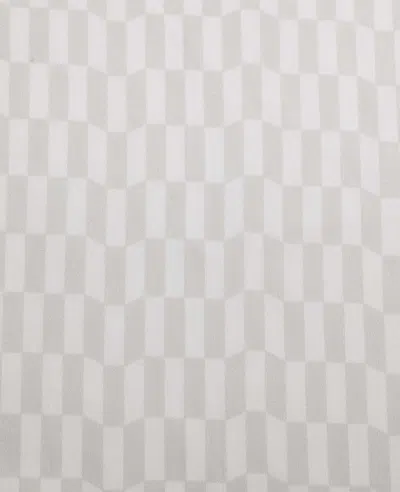 Kenneth Cole Wavy Checker Sheet Set In White