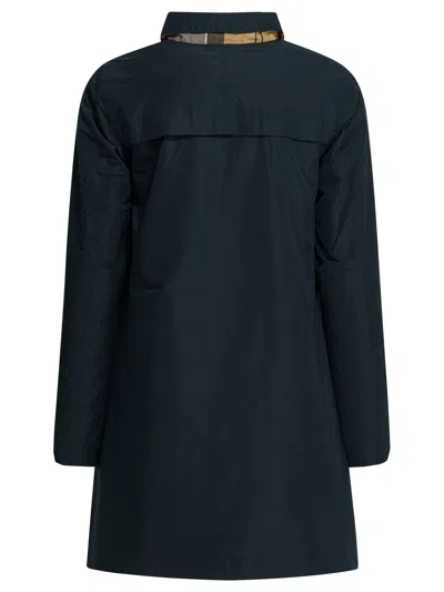 Barbour Blue Polyester Jacket In Blue