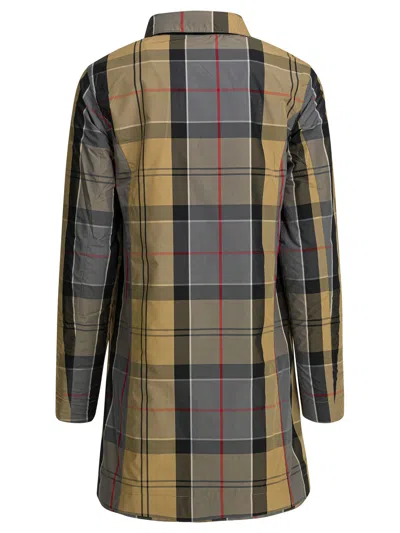 Barbour Blue Polyester Jacket In Blue