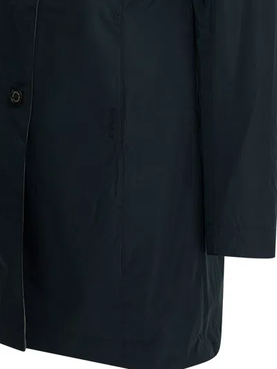 Barbour Blue Polyester Jacket In Blue
