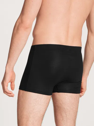 Calida Elasticated Boxer Shorts In Black
