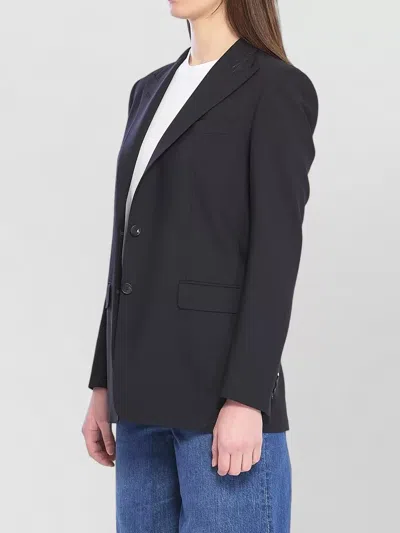 Tagliatore Single Breasted Virgin Wool Stretch Jacket In Multi
