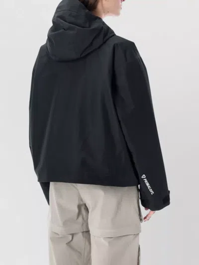 Nike Primaloft Hooded Technical Jacket In Black