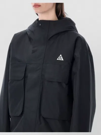 Nike Primaloft Hooded Technical Jacket In Black