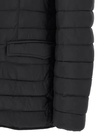 Herno Blue Polyamide Legend Jackets In Black