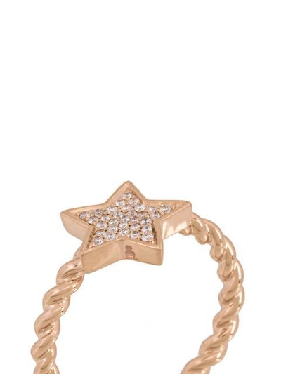 Shop Alinka 'stasia' Single Star Diamond Ring In Metallic