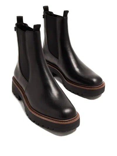 Sam Edelman Laguna Waterproof Lug Boot In Black In Black