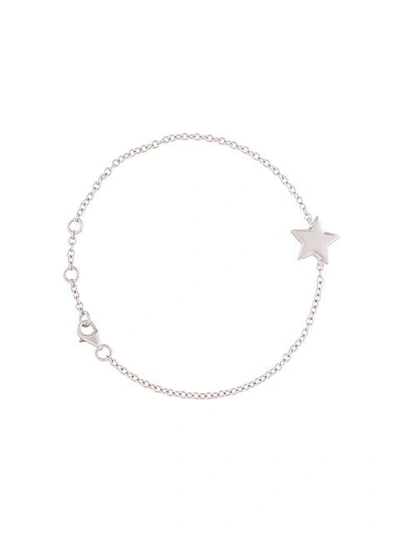 Shop Alinka 18kt White Gold Stasia Star Bracelet In Metallic