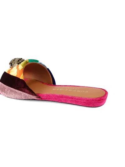 Kurt Geiger Patchwork Sandals In Pink