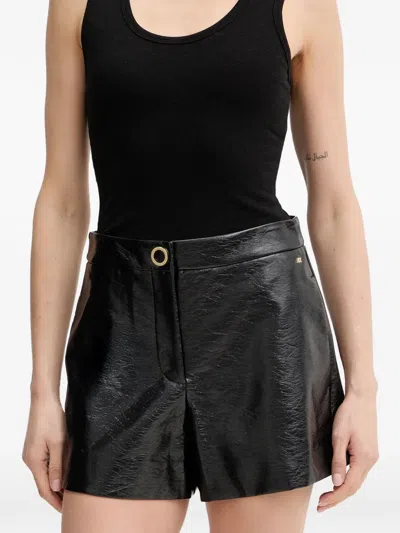 Armani Exchange Buttoned Shorts In Black