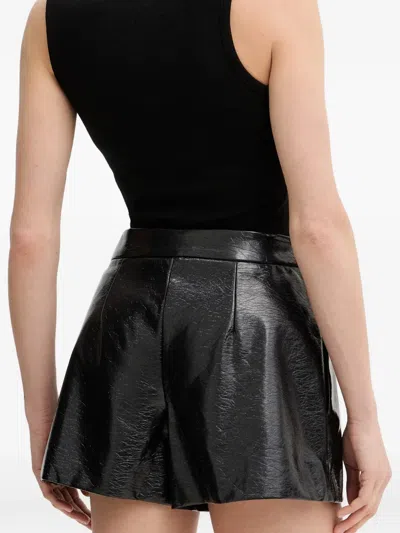 Armani Exchange Buttoned Shorts In Black
