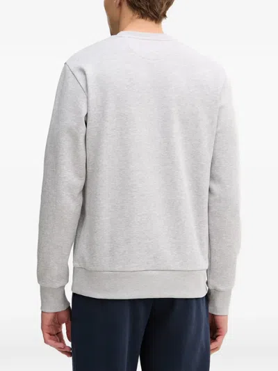 Hackett Half Zip Sweatshirt Grey In Gray