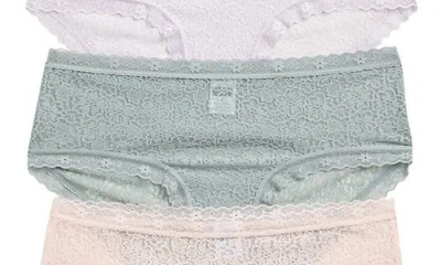 Nordstrom Rack Assorted 5-pack Lace Hipster Briefs In Multi