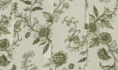 Max Studio Bubble Sleeve Top In Green