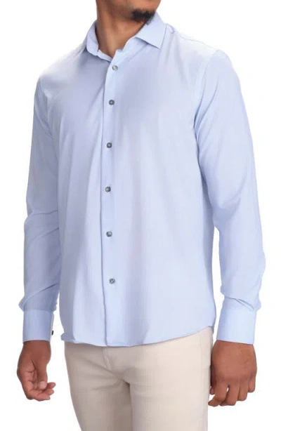 Studio Garnet Los Angeles Tech Button-up Shirt In Multi