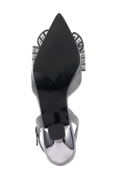 Lady Couture Leslie Pointed Toe Pump In Gray