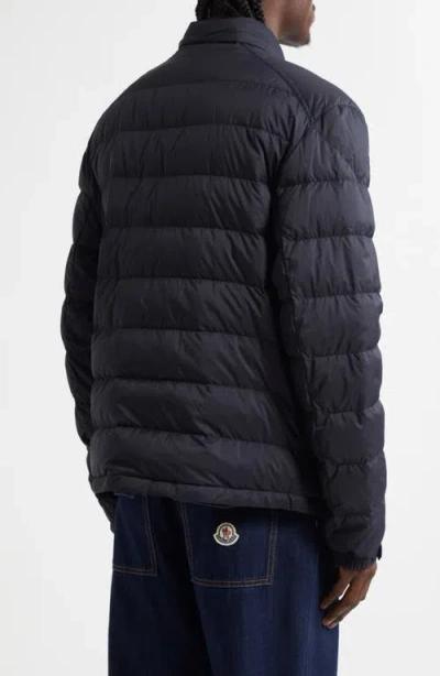 Moncler Selves Down Jacket In Black