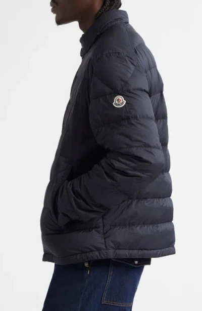 Moncler Selves Down Jacket In Black