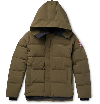 Canada Goose Macmillan Quilted Shell Hooded Down Parka