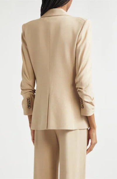 Veronica Beard Battista Dickey Jacket In Stone Khaki In Neutral