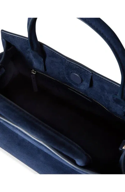 Veronica Beard Suede Dash Bag In Blue