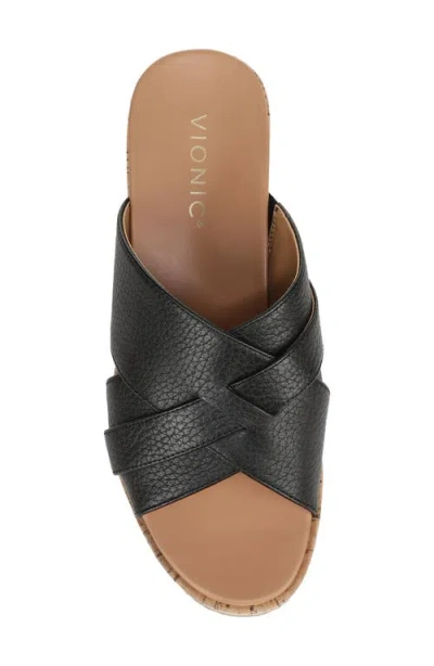 Vionic Dawn Sandal In Black