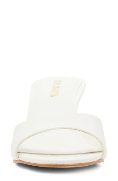 Steve Madden Kendrix Sandal In White