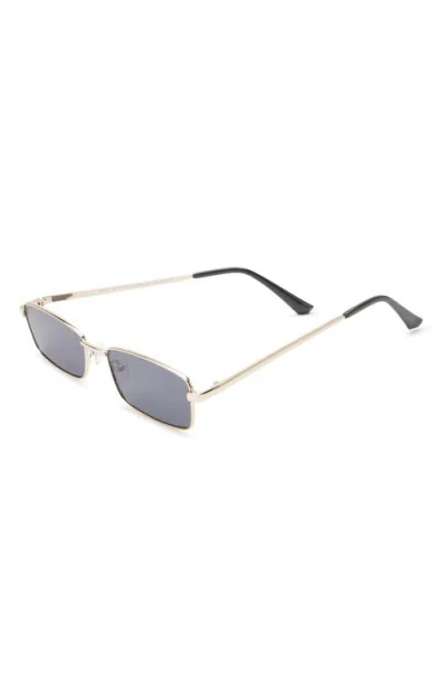 Bp. Rectangular Sunglasses In Gold
