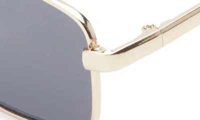 Bp. Rectangular Sunglasses In Gold