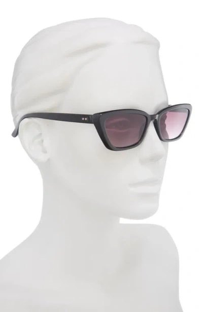 Bp. Gradient Cat Eye Sunglasses In Black