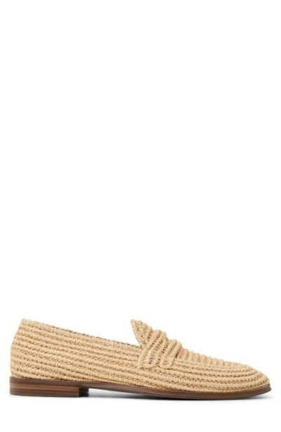 Aldo Oceanwind Woven Penny Loafer In Brown
