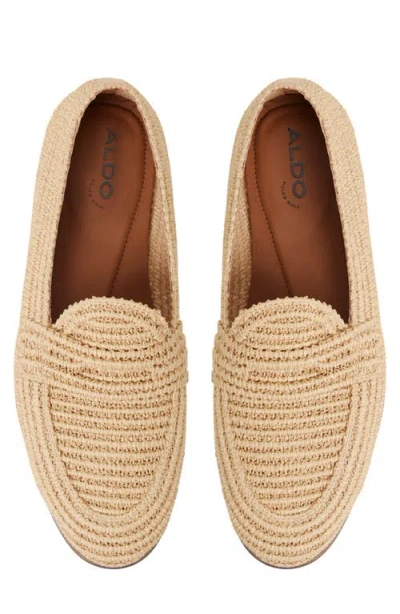 Aldo Oceanwind Woven Penny Loafer In Brown
