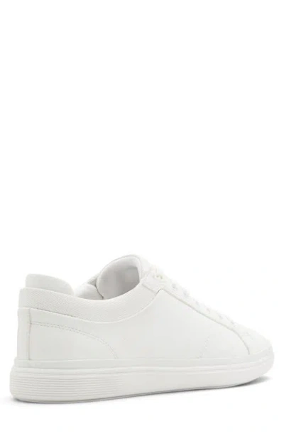 Aldo Mens Lace-up Manmade Casual And Fashion Sneakers In White