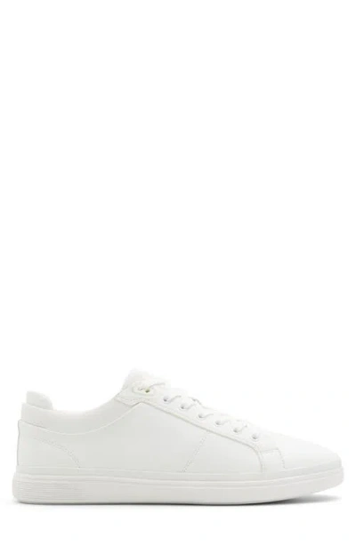 Aldo Mens Lace-up Manmade Casual And Fashion Sneakers In White