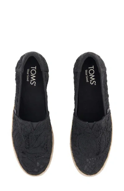 Toms Valencia Platform Espadrille In Multi
