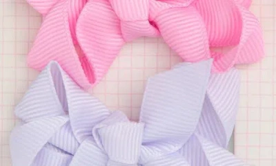 Capelli New York Kids' 8-pack Assorted Bows In Multi