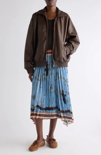 Acne Studios Ami Paris Ami De Coeur Wool Cardigan In Brown