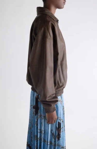 Acne Studios Ami Paris Ami De Coeur Wool Cardigan In Brown