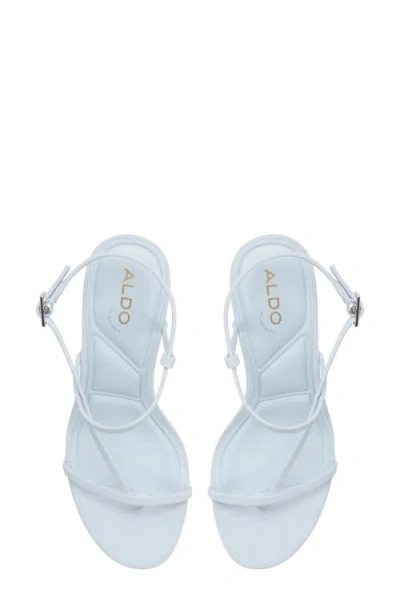 Aldo Nallia Strappy Heeled Sandals In Animal Print