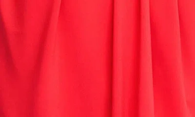 Sam Edelman Blouson Crop Top In Red