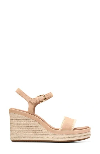 Cole Haan Asbury Cloudfeel Espadrille Wedge In Pink