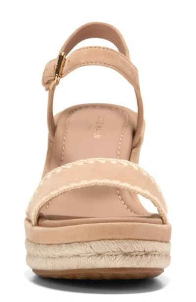 Cole Haan Asbury Cloudfeel Espadrille Wedge In Pink