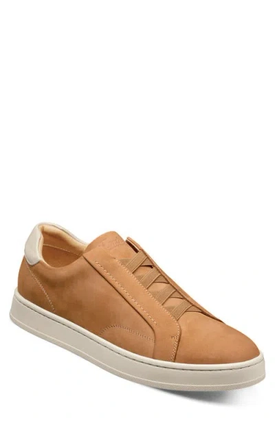 Florsheim Monopoli Elastic Lace-to-toe Sneakers In Brown